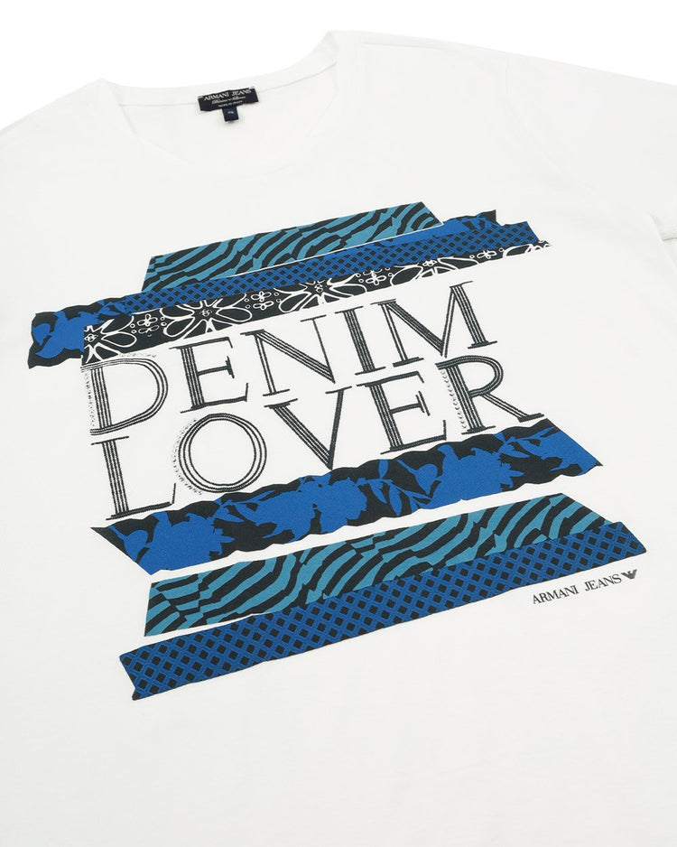 Printed Round Neck Short Sleeves T-shirt