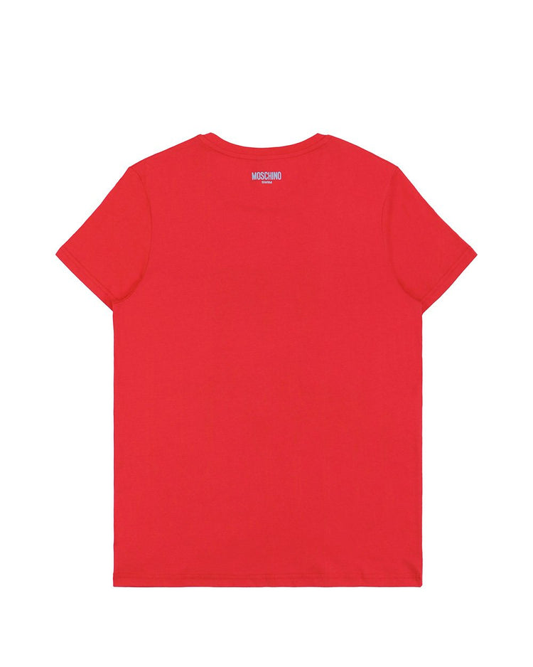 Printed Round Neck Short-Sleeves T-shirt
