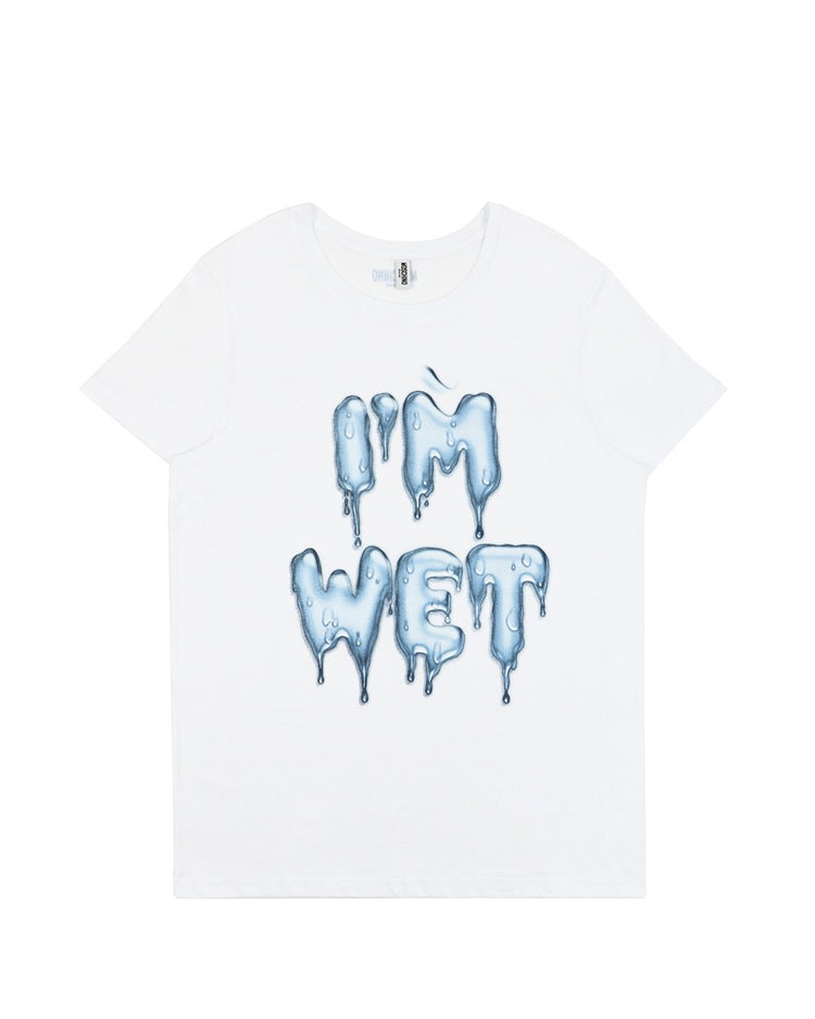 Printed Round Neck Short-Sleeves T-shirt