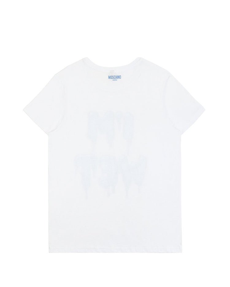 Printed Round Neck Short-Sleeves T-shirt