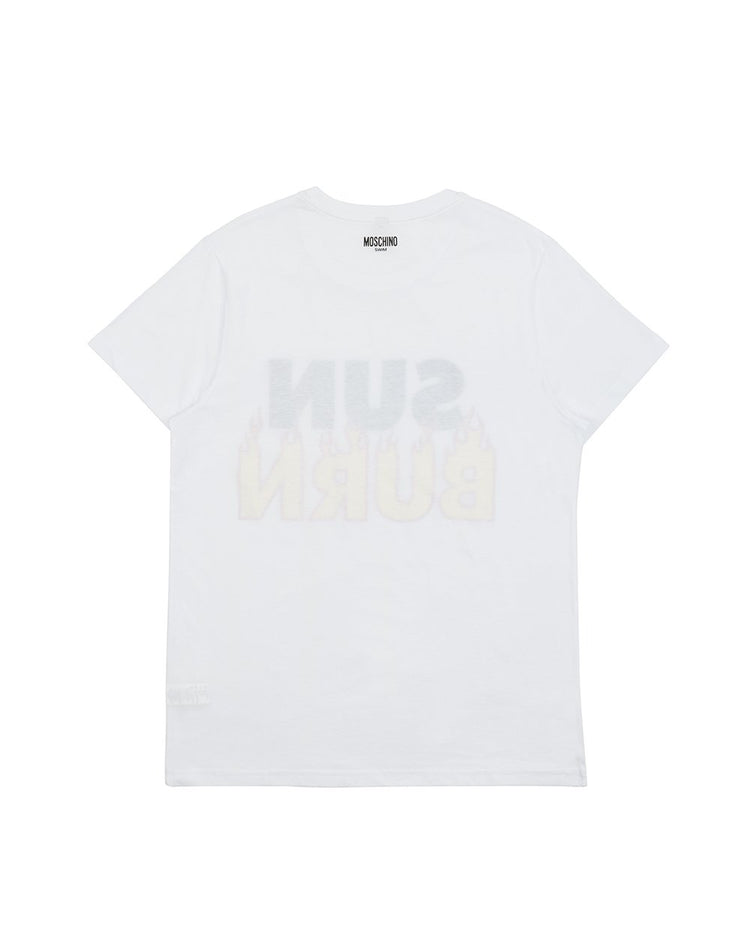 Printed Round Neck Short-Sleeves T-shirt