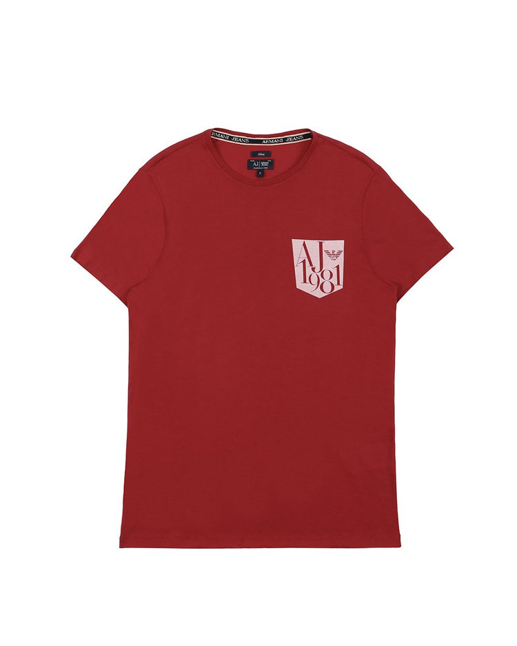 Printed Round Neck Short Sleeves T-shirt