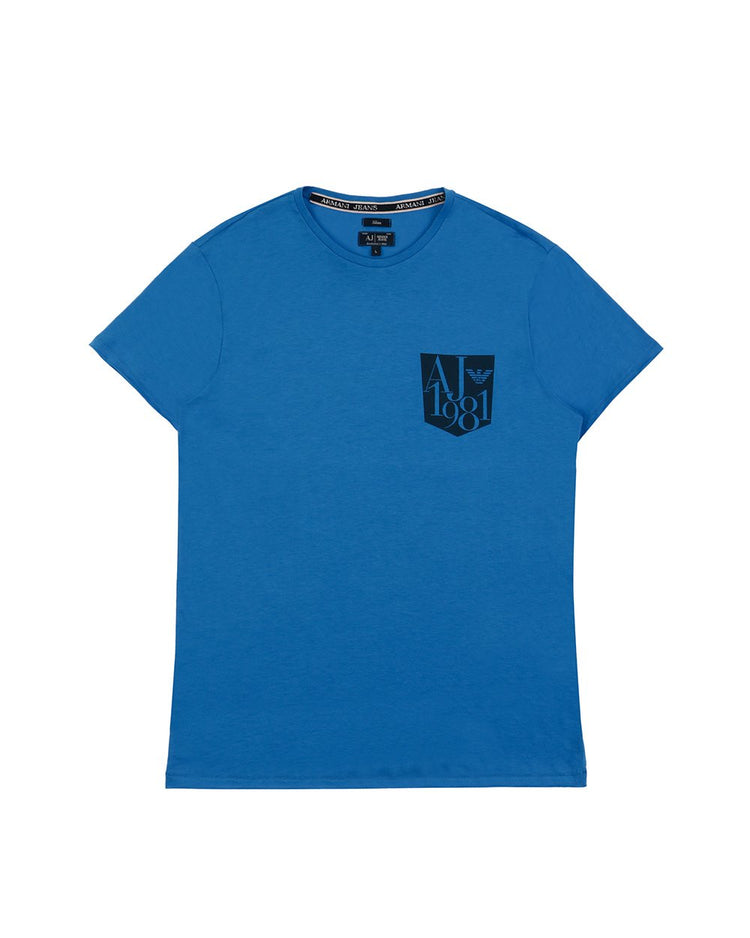 Printed Round Neck Short Sleeves T-shirt