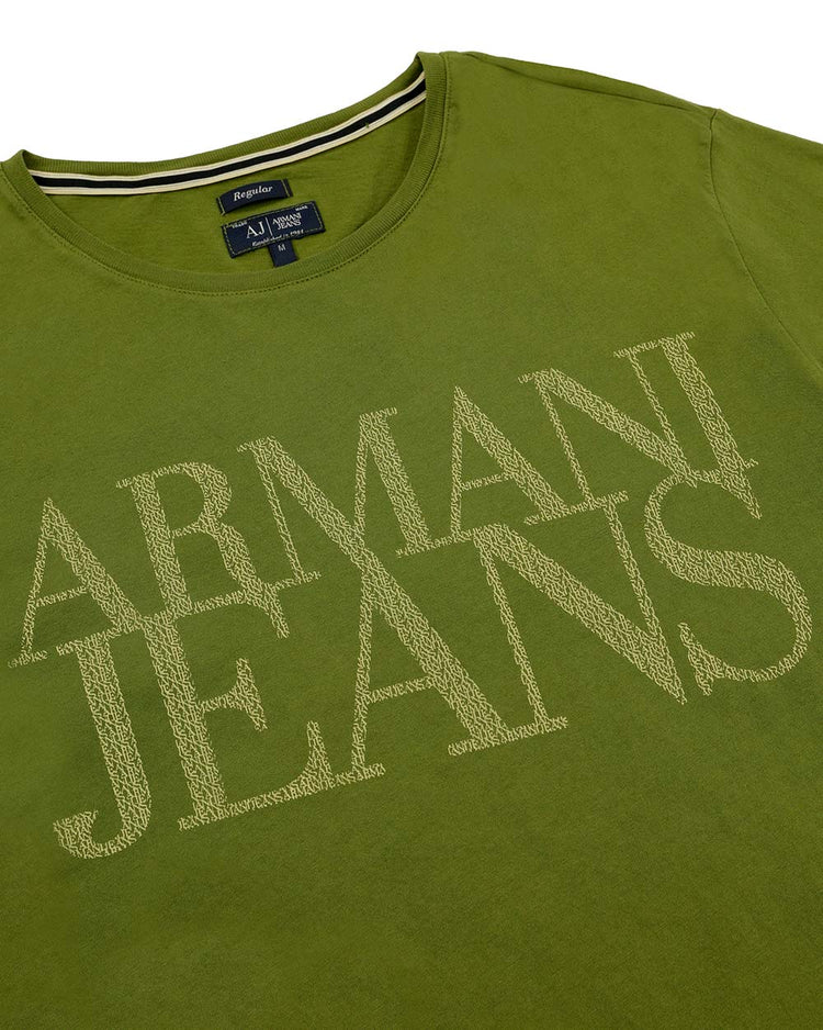 Printed Round Neck Short Sleeves T-shirt