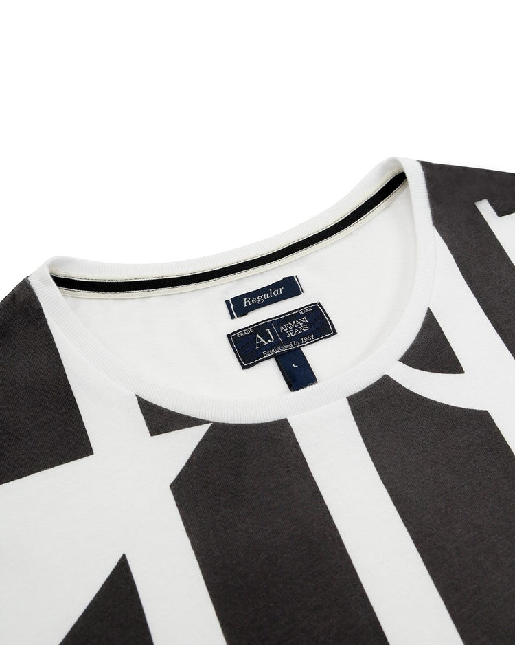 Cotton Printed Round Neck Short Sleeves T-shirt - ISSI Outlet