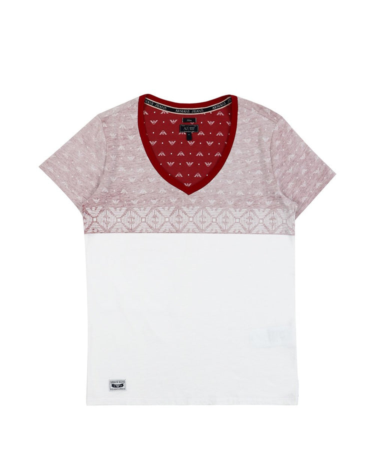 Printed Round Neck Short Sleeves T-shirt