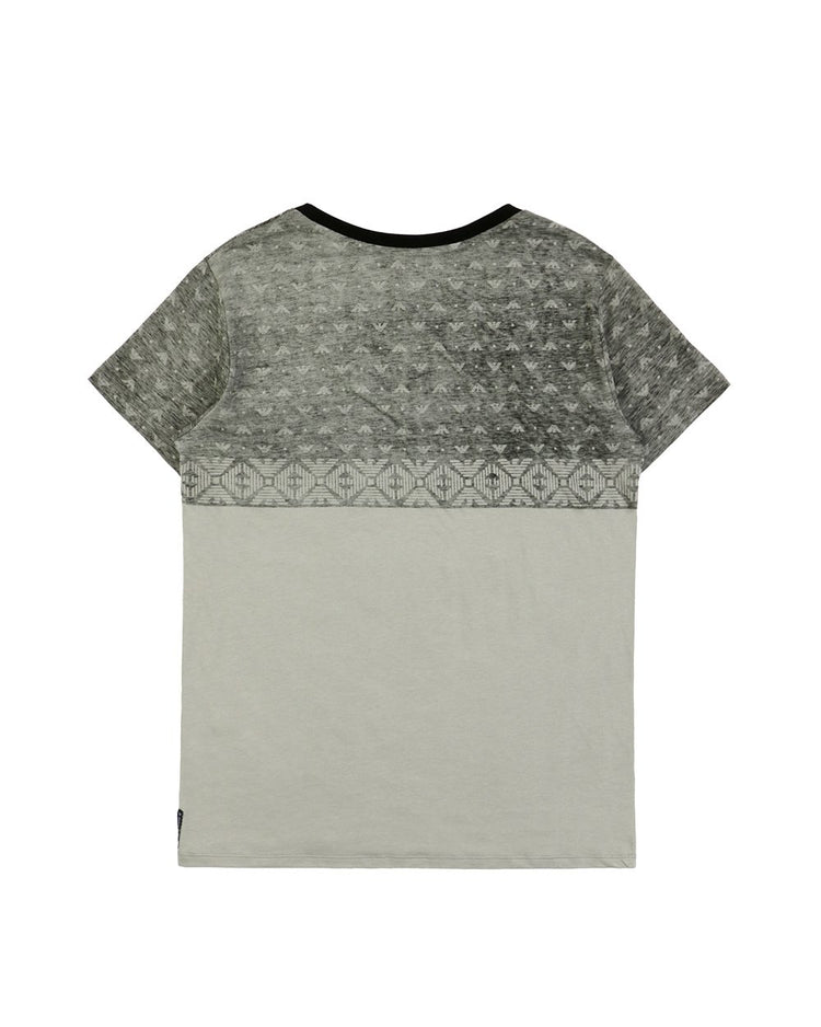 Printed Round Neck Short Sleeves T-shirt