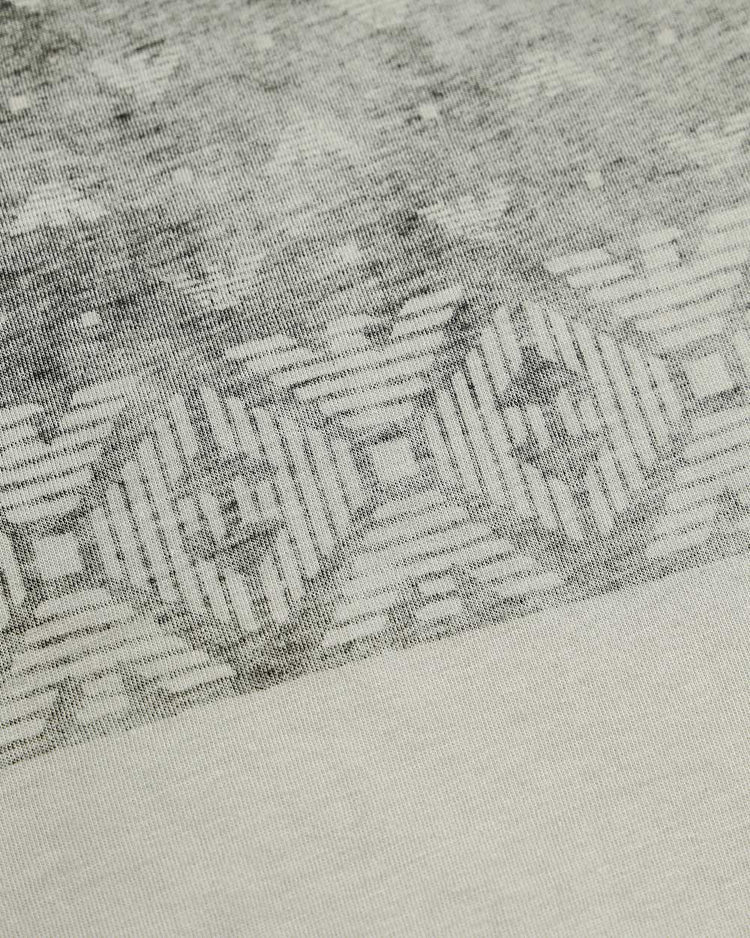 Printed Round Neck Short Sleeves T-shirt