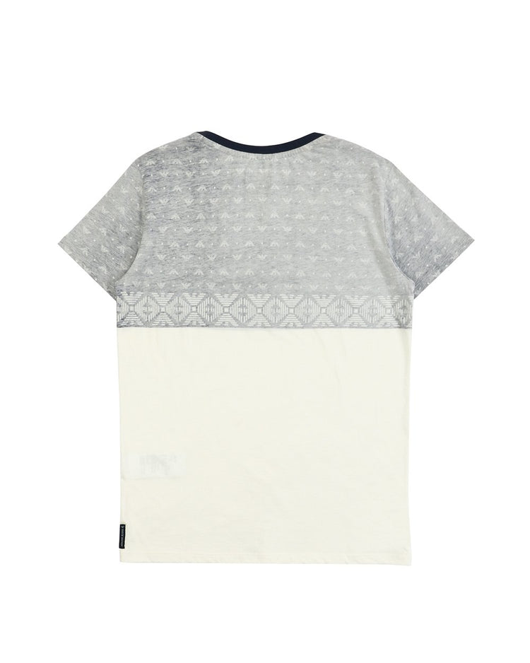 Printed Round Neck Short Sleeves T-shirt