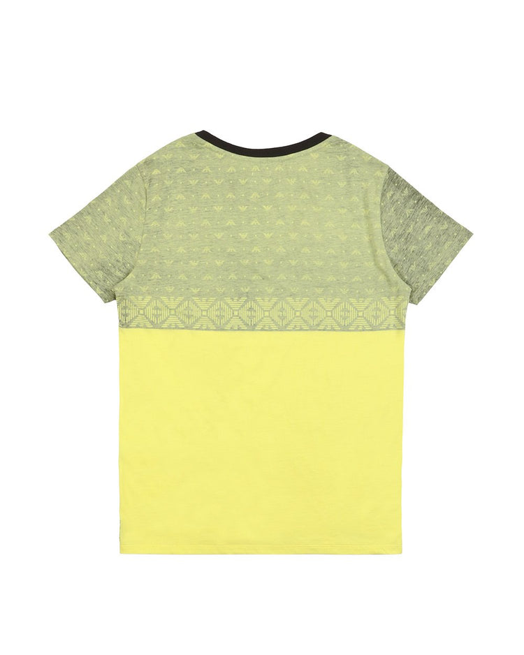 Printed Round Neck Short Sleeves T-shirt