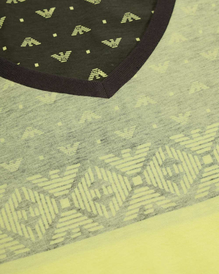 Printed Round Neck Short Sleeves T-shirt