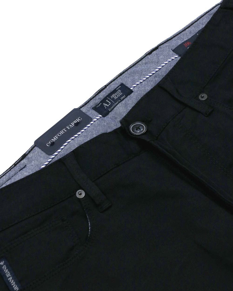 Straight Stretch Cotton Jeans