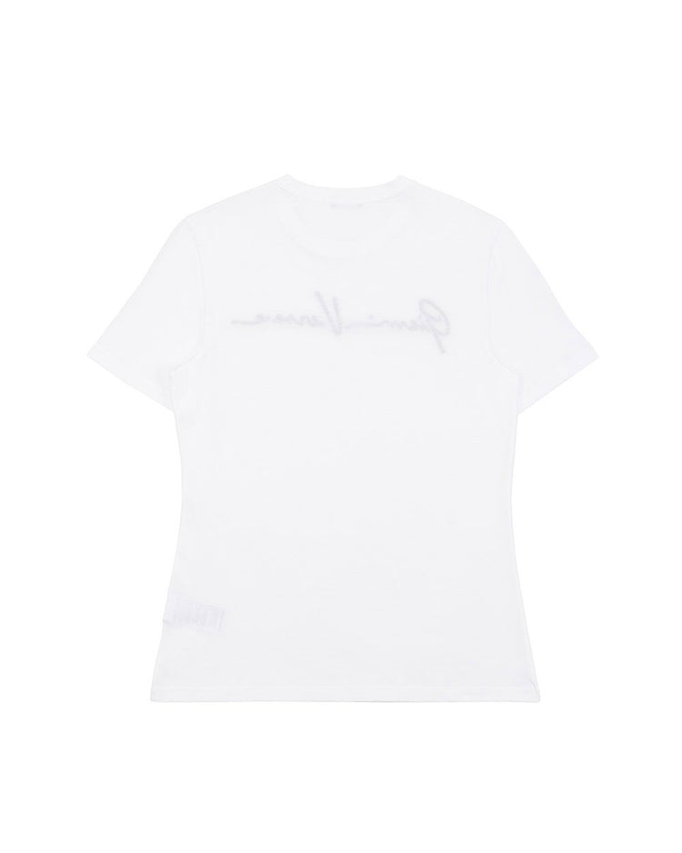 Logo Short Sleeves Round Neck T-shirt
