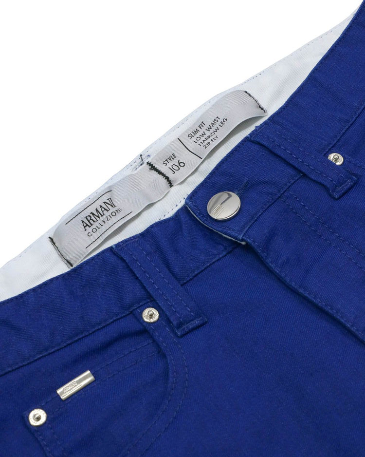 Straight Stretch Cotton Jeans