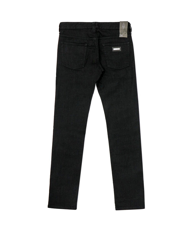 Straight Stretch Cotton Jeans