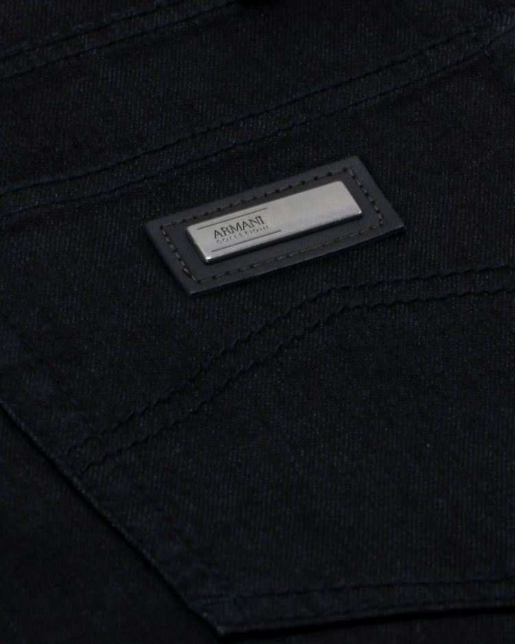 Straight Stretch Cotton Jeans