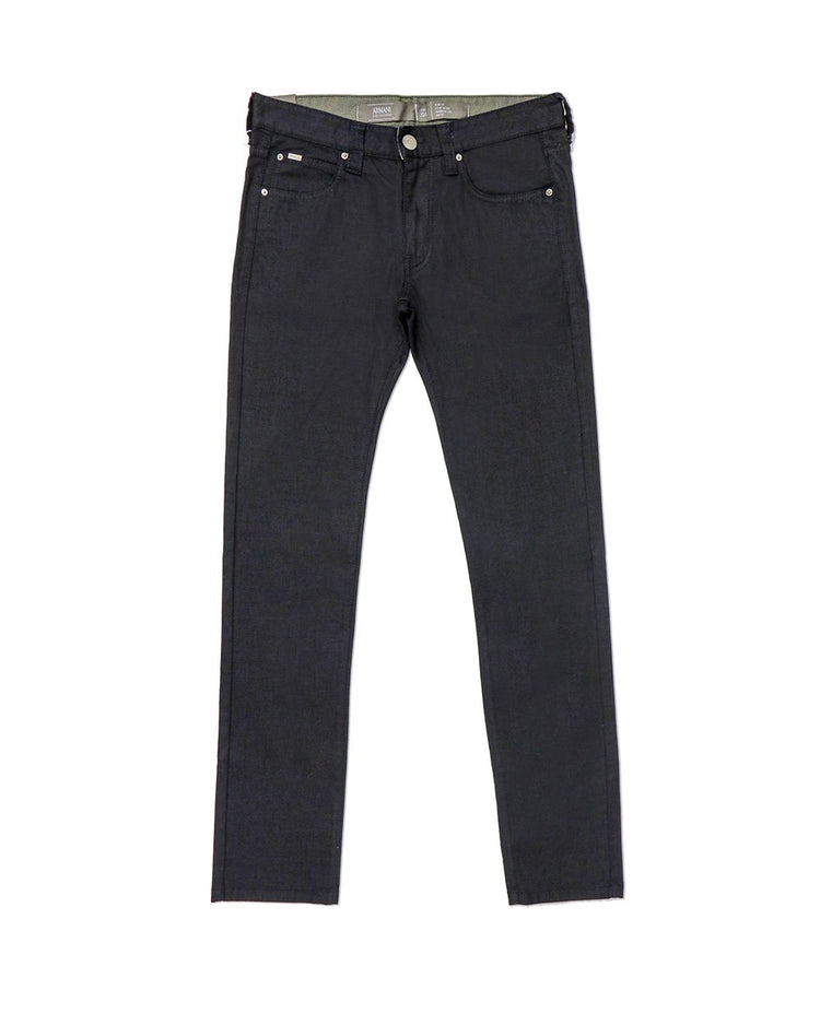 Straight Stretch Cotton Jeans
