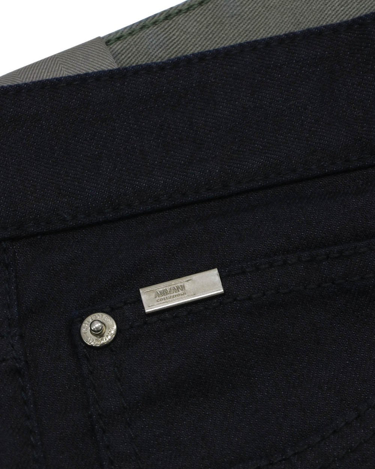 Straight Stretch Cotton Jeans