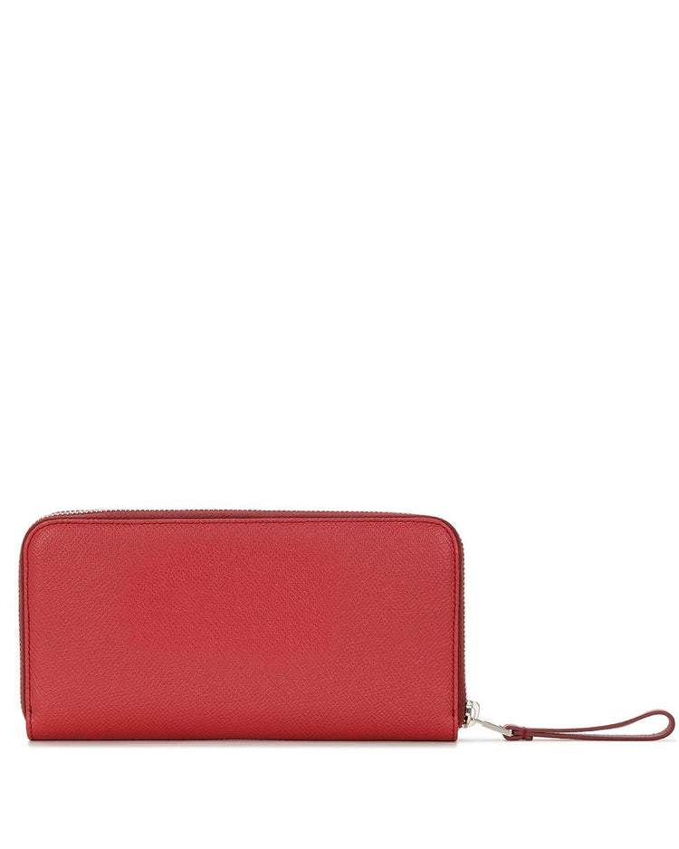 Leather Zip Around Wallet