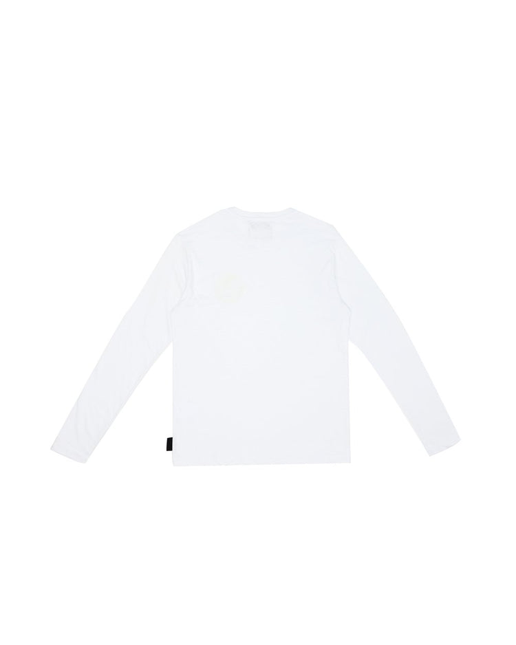 Solid Color Casual Printed Crew Neck Long Sleeves T-Shirt