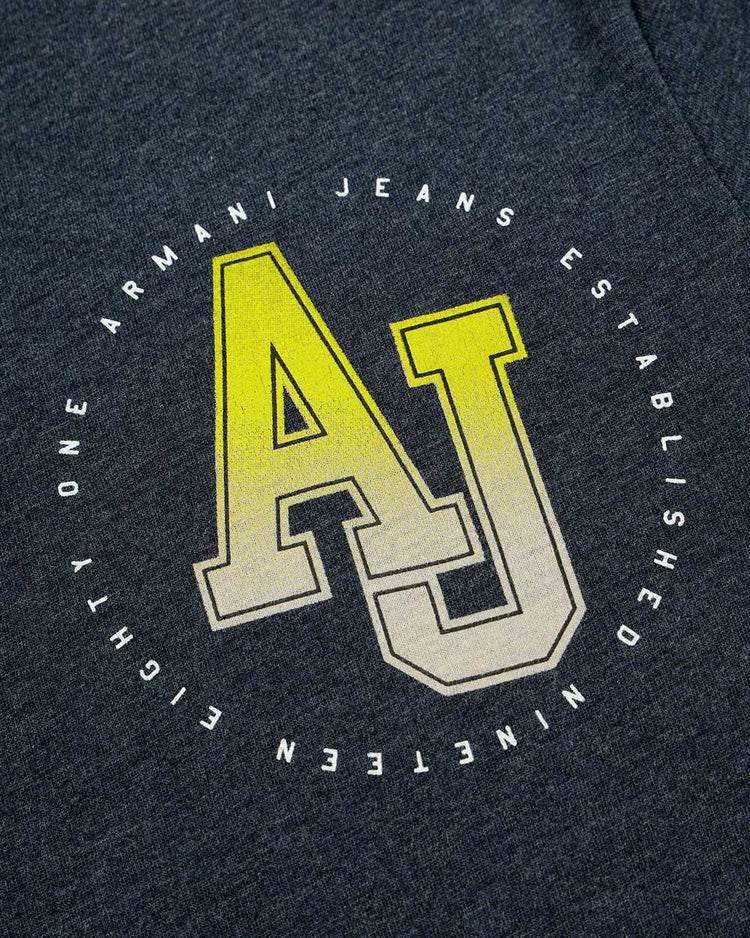 Printed Round Neck Short Sleeves T-shirt