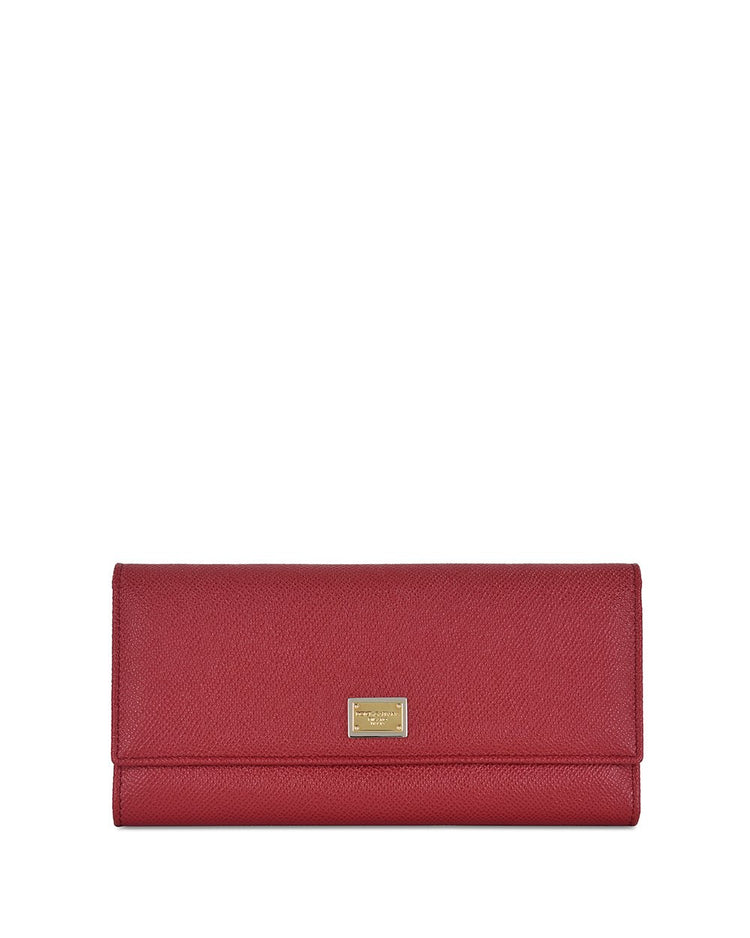 Leather Long Wallet