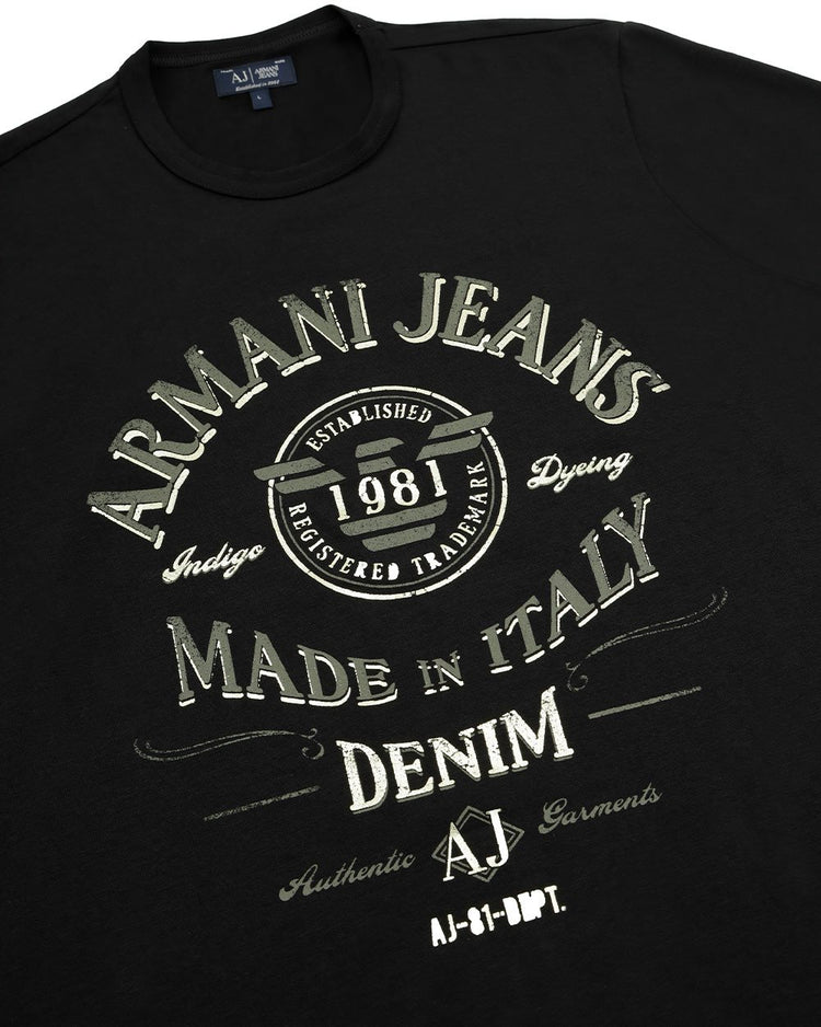 Crew Neck Short-sleeved Logo T-Shirt