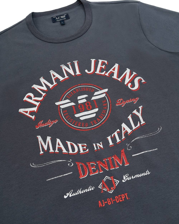 Crew Neck Short-sleeved Logo T-Shirt
