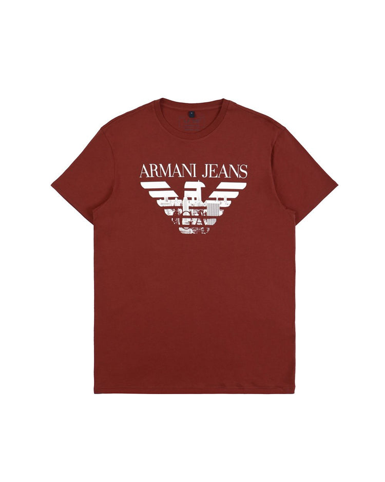 Printed Round Neck Short Sleeves T-shirt