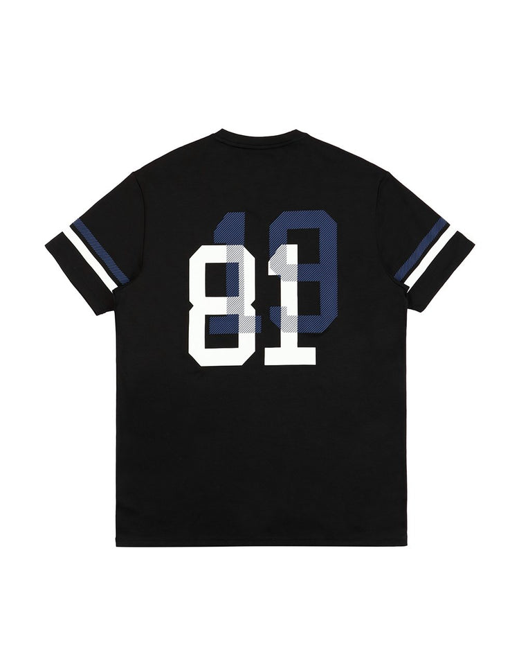 Printed V-neck Short Sleeves T-shirt - ISSI Outlet