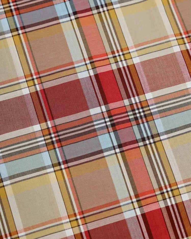 Checked Cotton Short Sleeves Shirt - ISSI Outlet