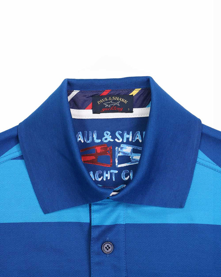 Stripe Cotton Polo Shirt - ISSI Outlet