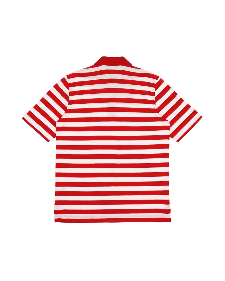 Stripe Cotton Polo Shirt - ISSI Outlet