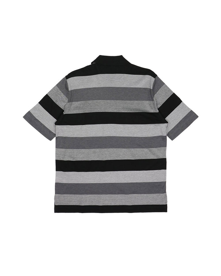 Stripe Cotton Polo Shirt - ISSI Outlet