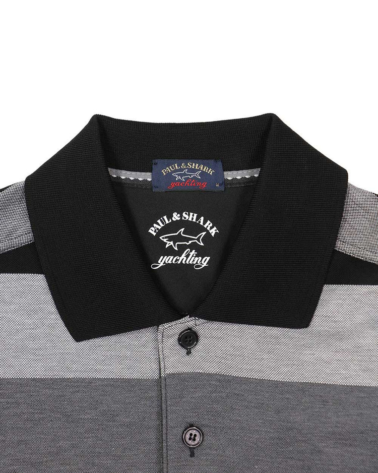 Stripe Cotton Polo Shirt - ISSI Outlet