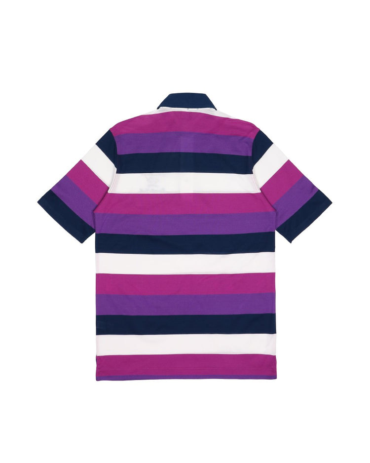 Stripe Cotton Polo Shirt - ISSI Outlet