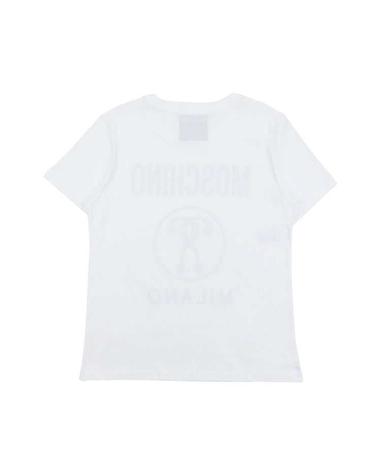 Printed Round Neck Short-Sleeves T-Shirt - ISSI Outlet