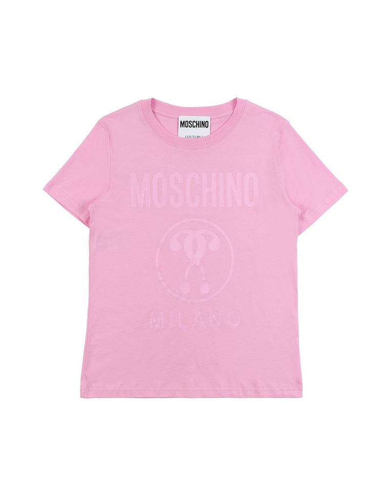 Printed Round Neck Short-Sleeves T-Shirt
