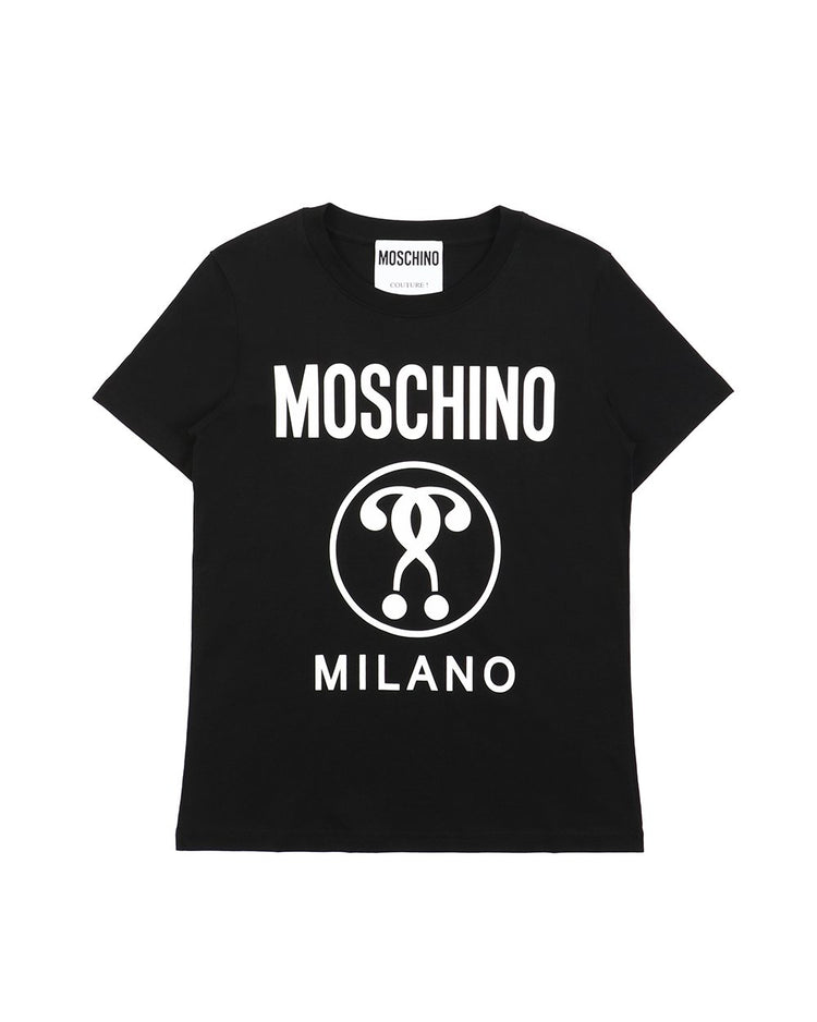 Printed Round Neck Short-Sleeves T-Shirt
