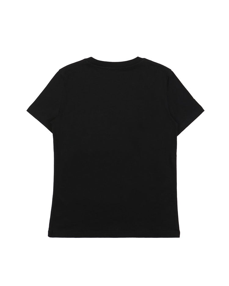 Printed Round Neck Short-Sleeves T-Shirt - ISSI Outlet