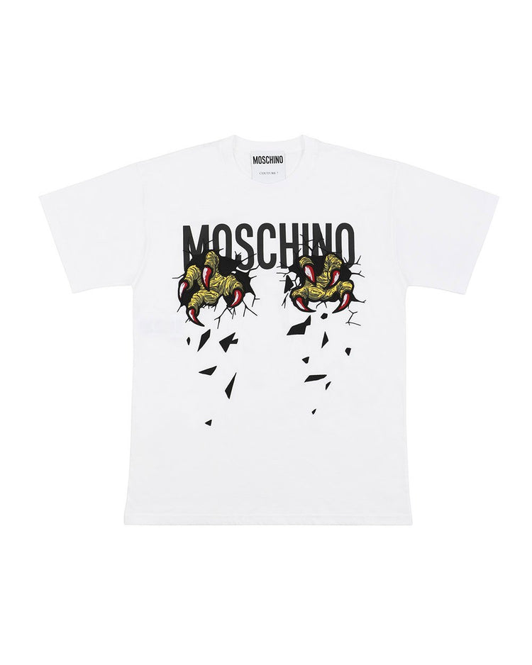 Printed Round Neck Short-Sleeves T-Shirt