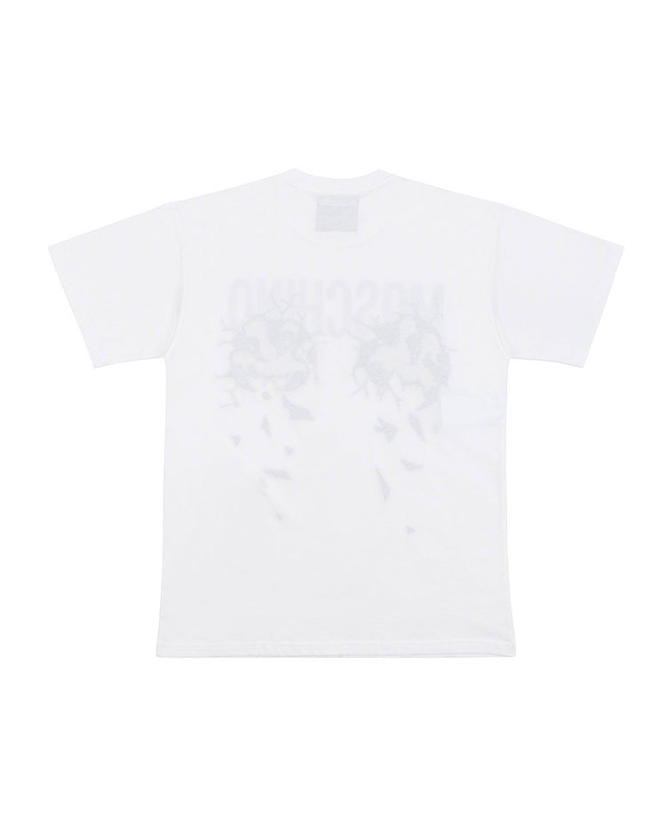 Printed Round Neck Short-Sleeves T-Shirt - ISSI Outlet