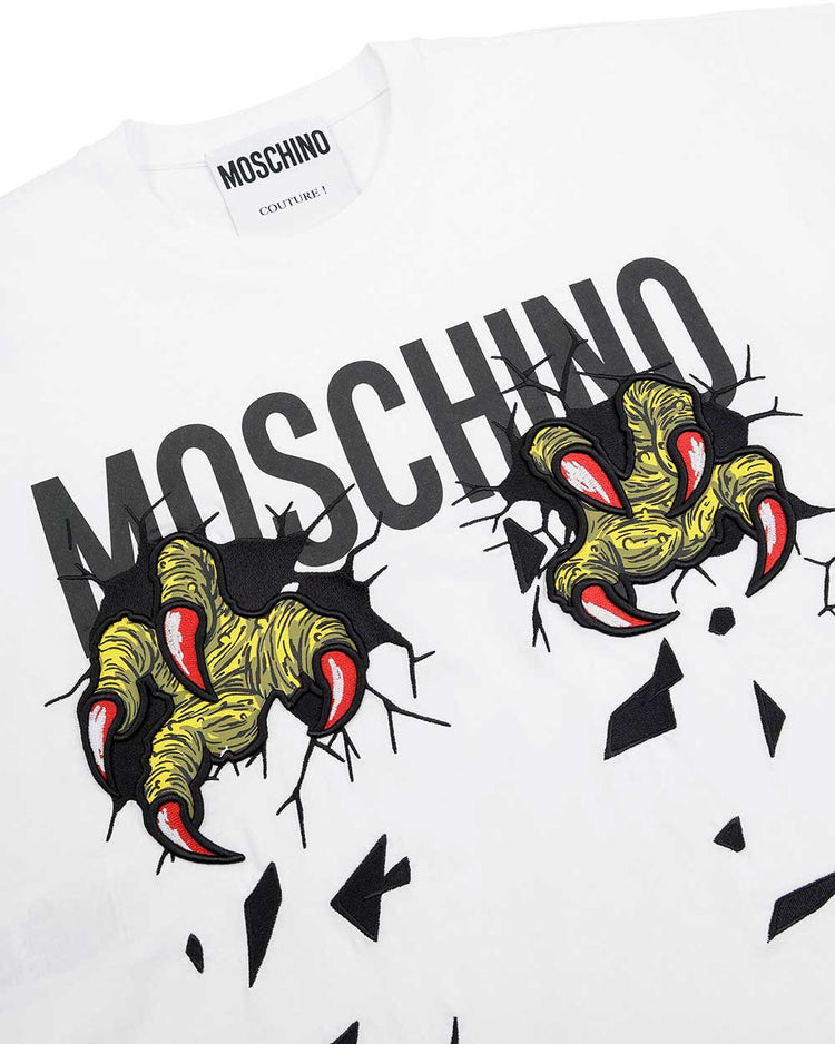 Printed Round Neck Short-Sleeves T-Shirt - ISSI Outlet