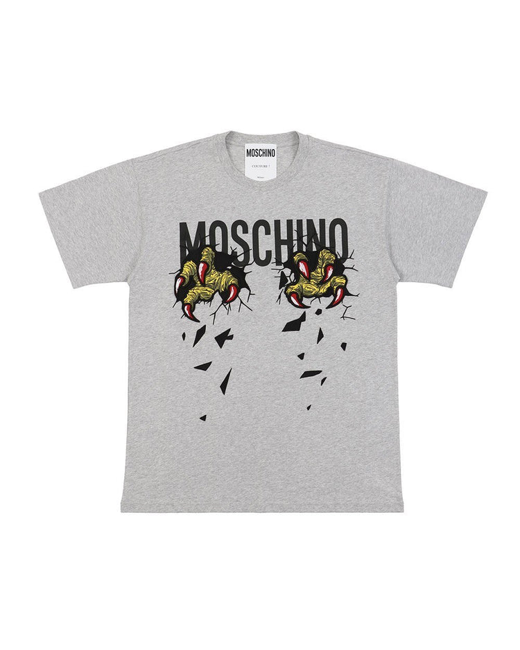 Printed Round Neck Short-Sleeves T-Shirt