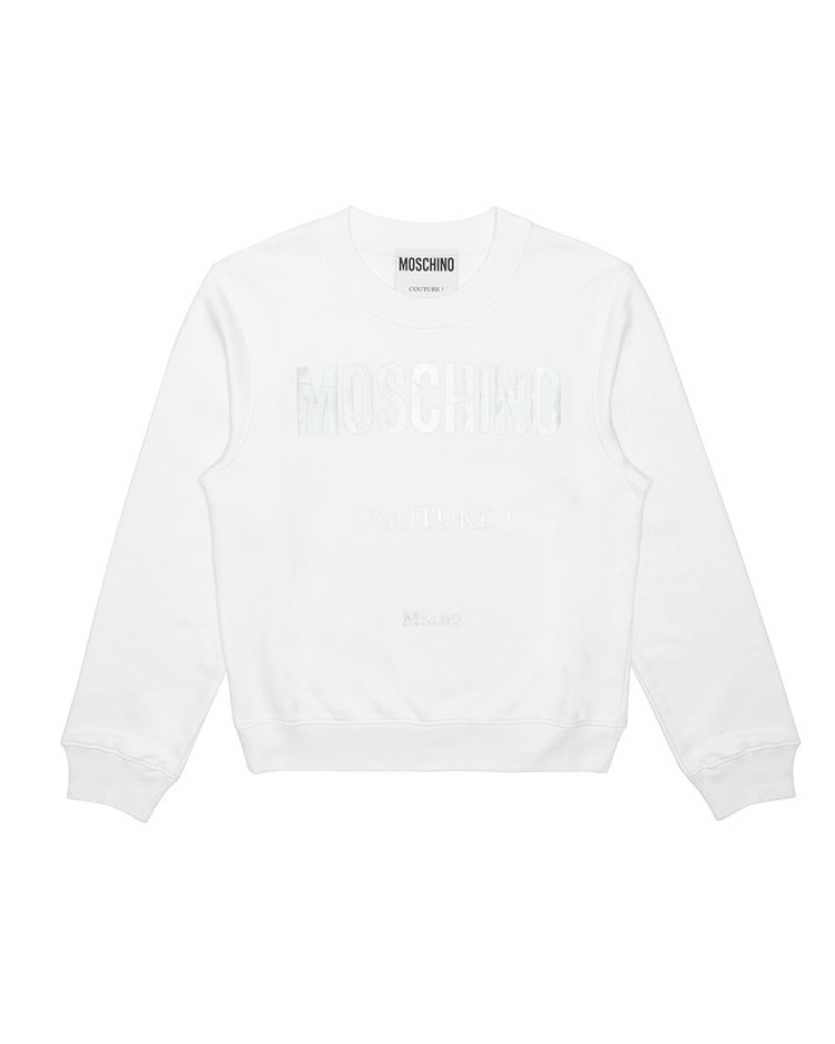 Cotton Long-Sleeved Printed Sweatshirt - ISSI Outlet
