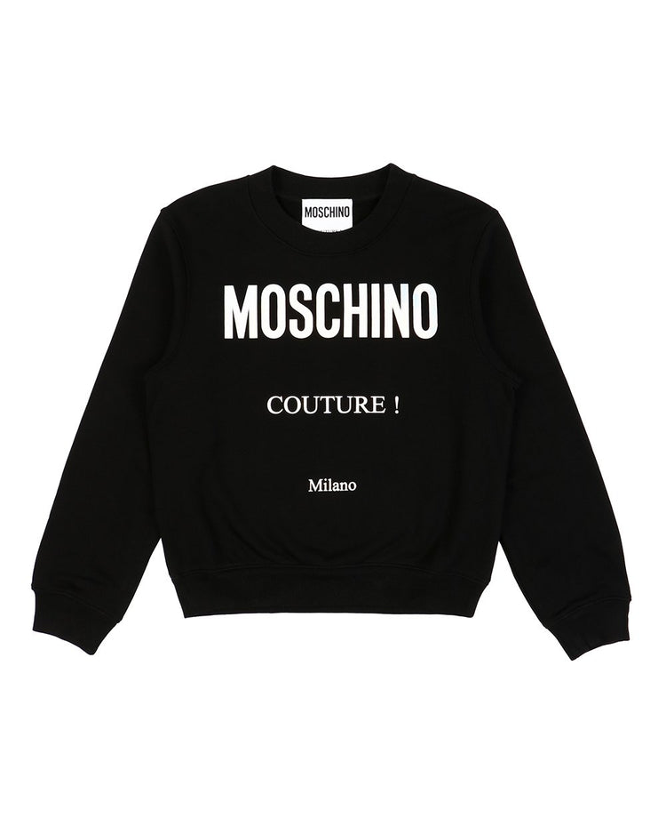 Cotton Long-Sleeved Printed Sweatshirt - ISSI Outlet