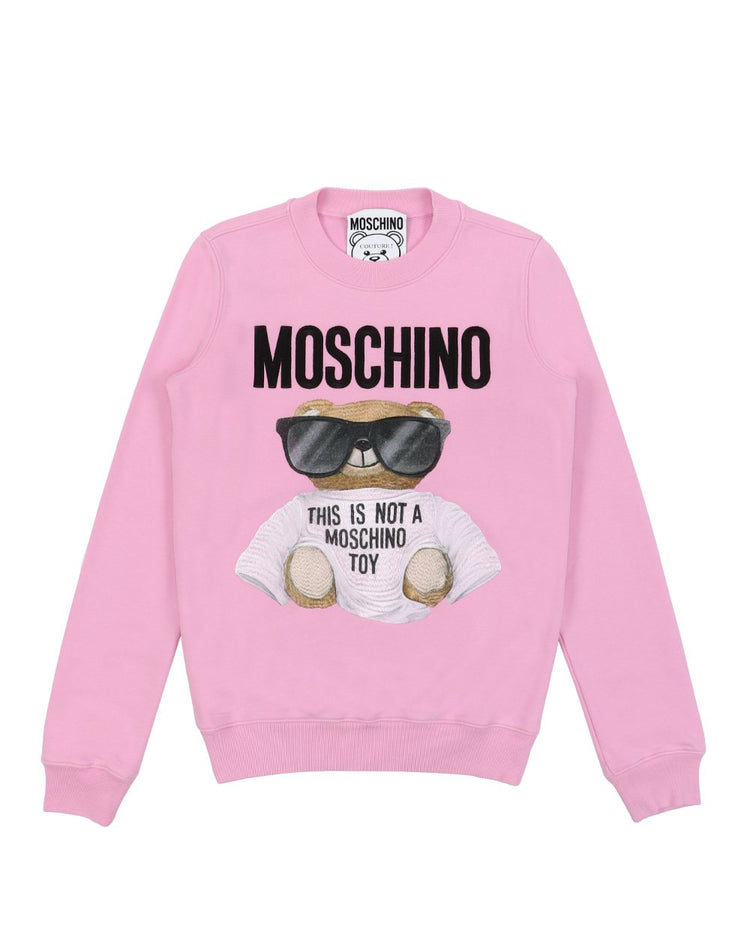 Cotton Long-Sleeved Printed Sweatshirt