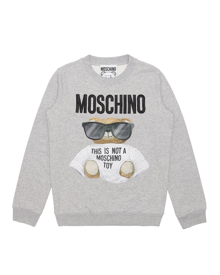 Cotton Long-Sleeved Printed Sweatshirt