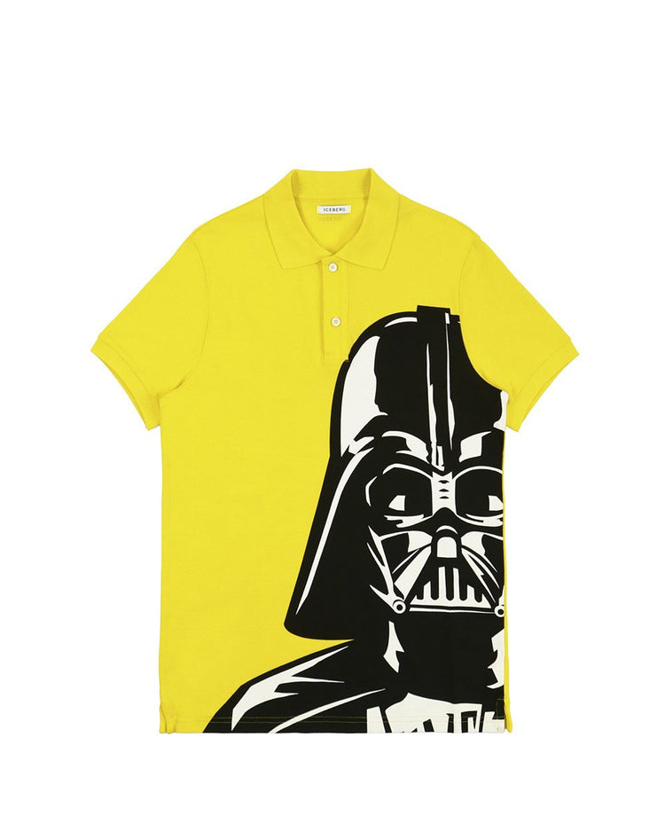 Printed Short Sleeves Polo Shirt