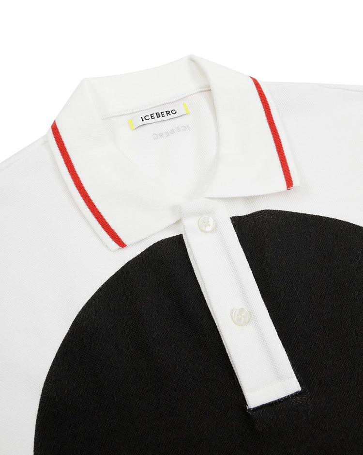 Printed Short Sleeves Polo Shirt